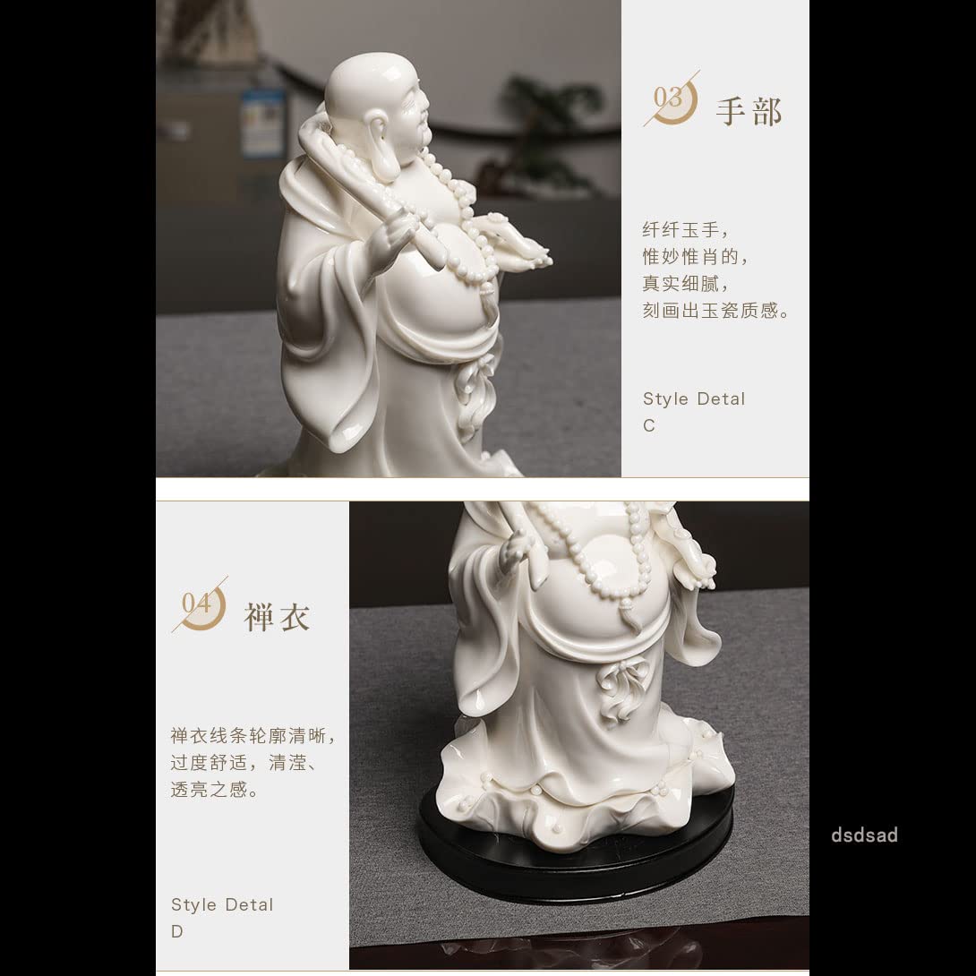 布袋様 仏像 陶磁器 開運 風水 重厚 極細工 装飾品 工芸品 美術品 置物 布袋様 仏像 陶磁器 開運 風水 重厚 極細工 装飾品 工芸品 美術